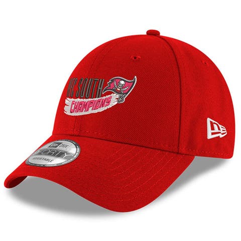 Men's New Era Red Tampa Bay Buccaneers 2022 NFC South Division Champions 9FORTY Adjustable Hat