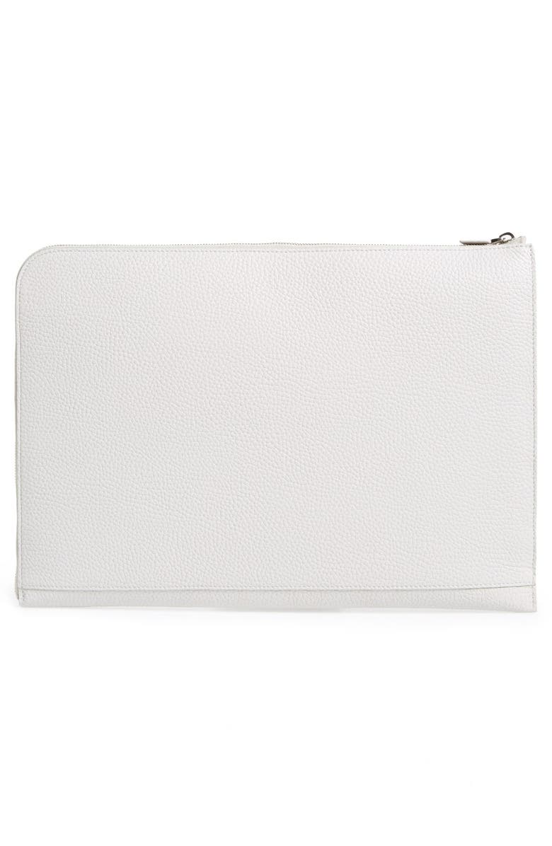 Akris 'Anouk' Leather Laptop Portfolio, Alternate, color,