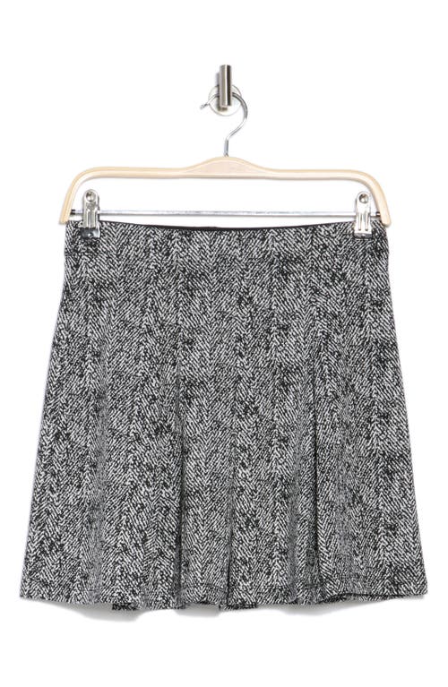 Max Studio Pleated Miniskirt