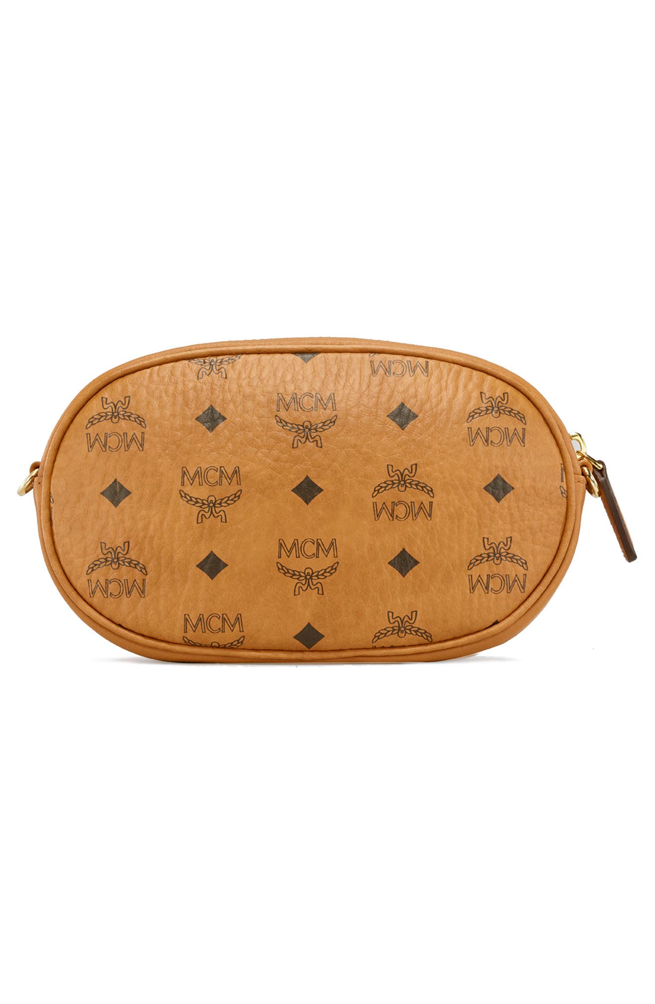 Essential Visetos Original Triple Belt Bag, Alternate, color, COGNAC