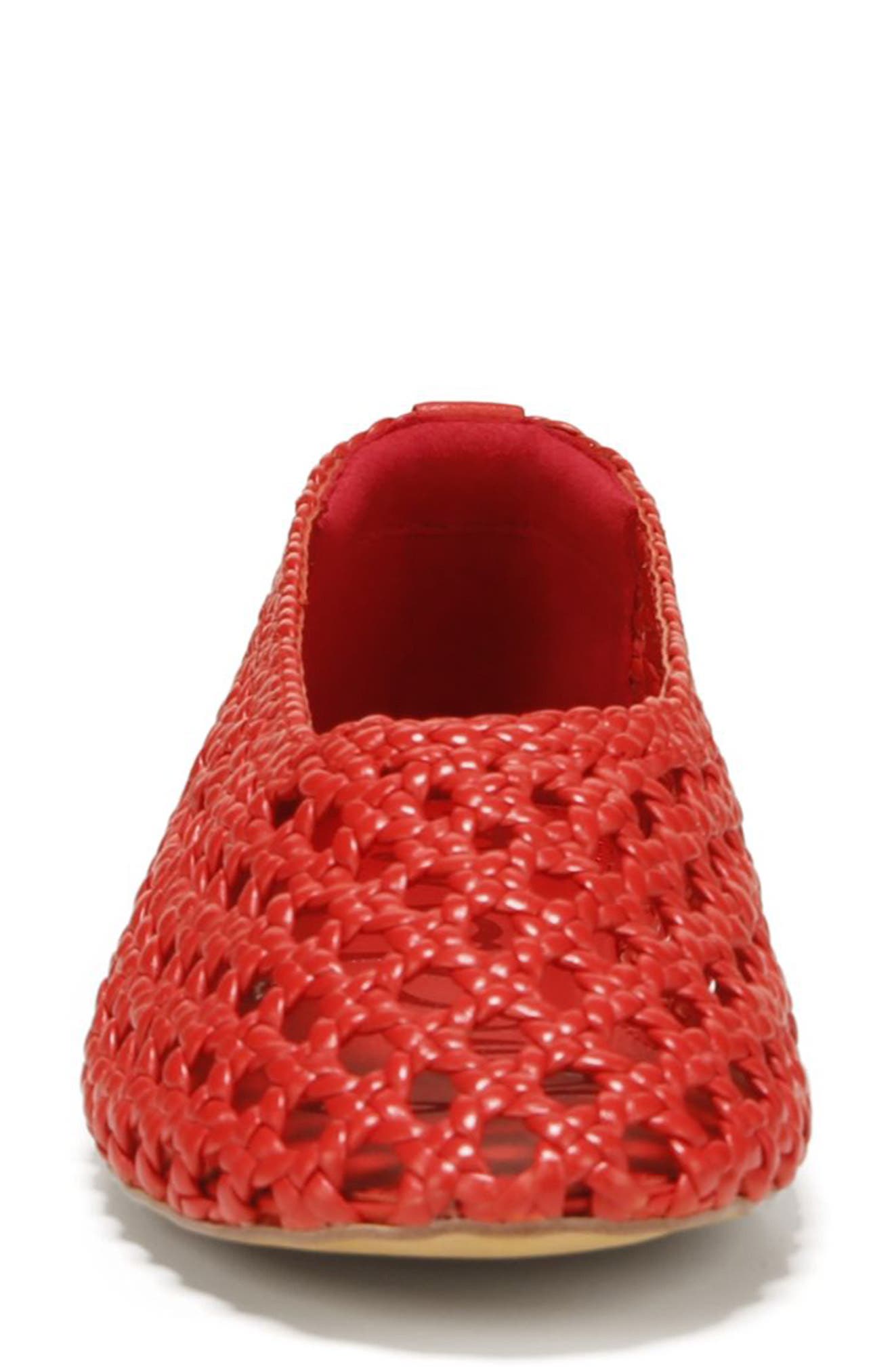 Shira Knotted Flat, Alternate, color, RED