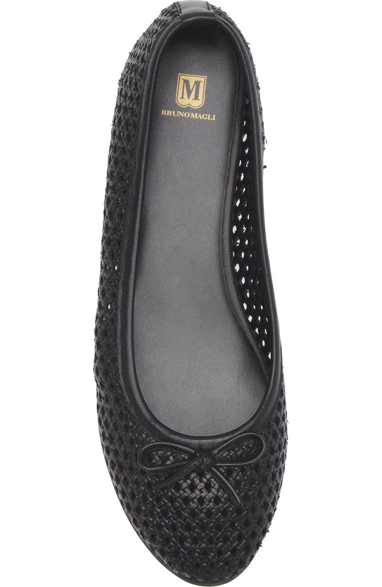 Bruno Magli Janina Woven Flat, Alternate, color,