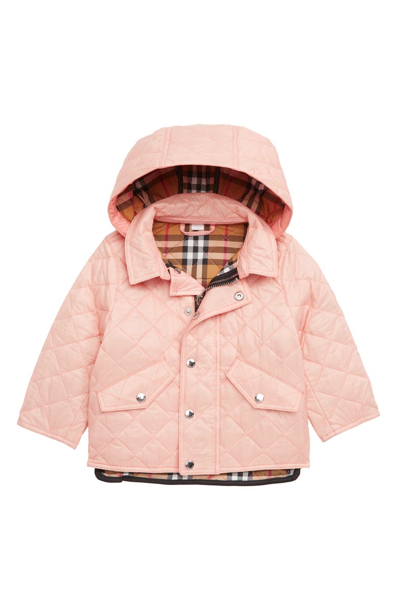 Burberry Ilana Quilted Water Repellent Jacket, Main, color, 