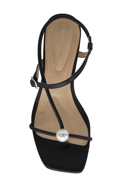 Adrienne Vittadini Begley Sandal In Black