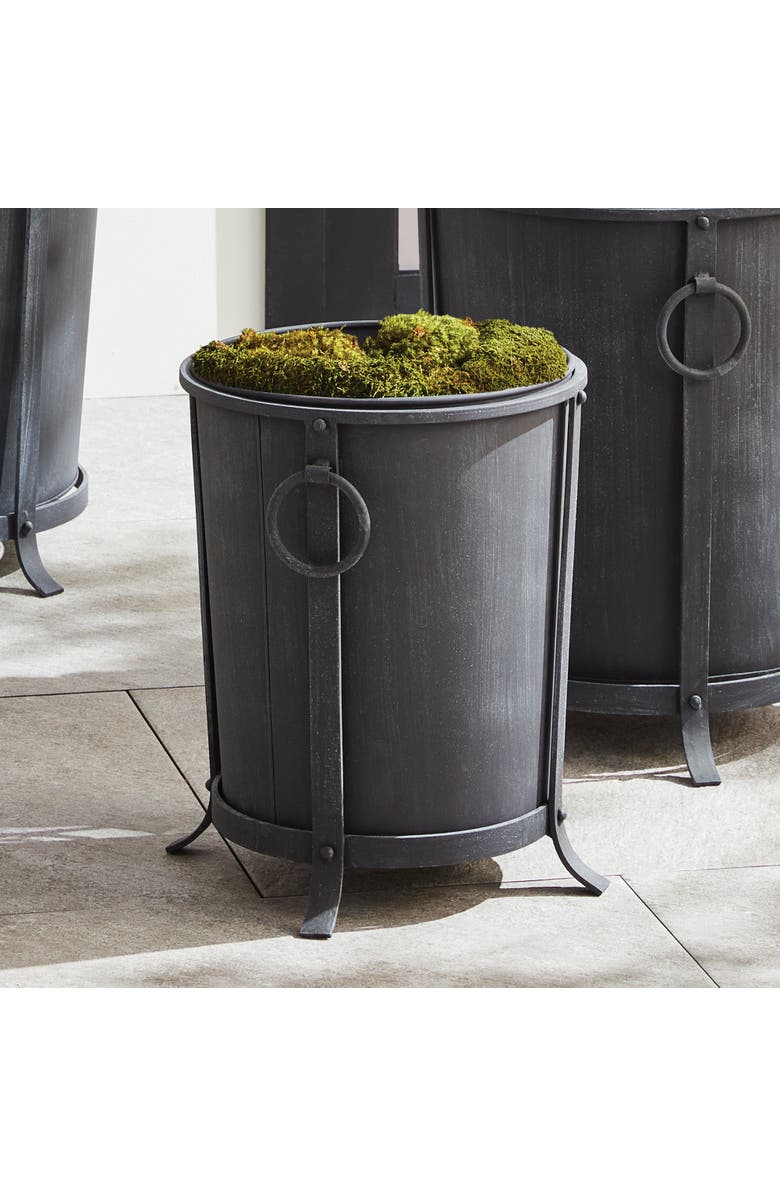 Napa Home & Garden Oberon Planter, Alternate, color, Black