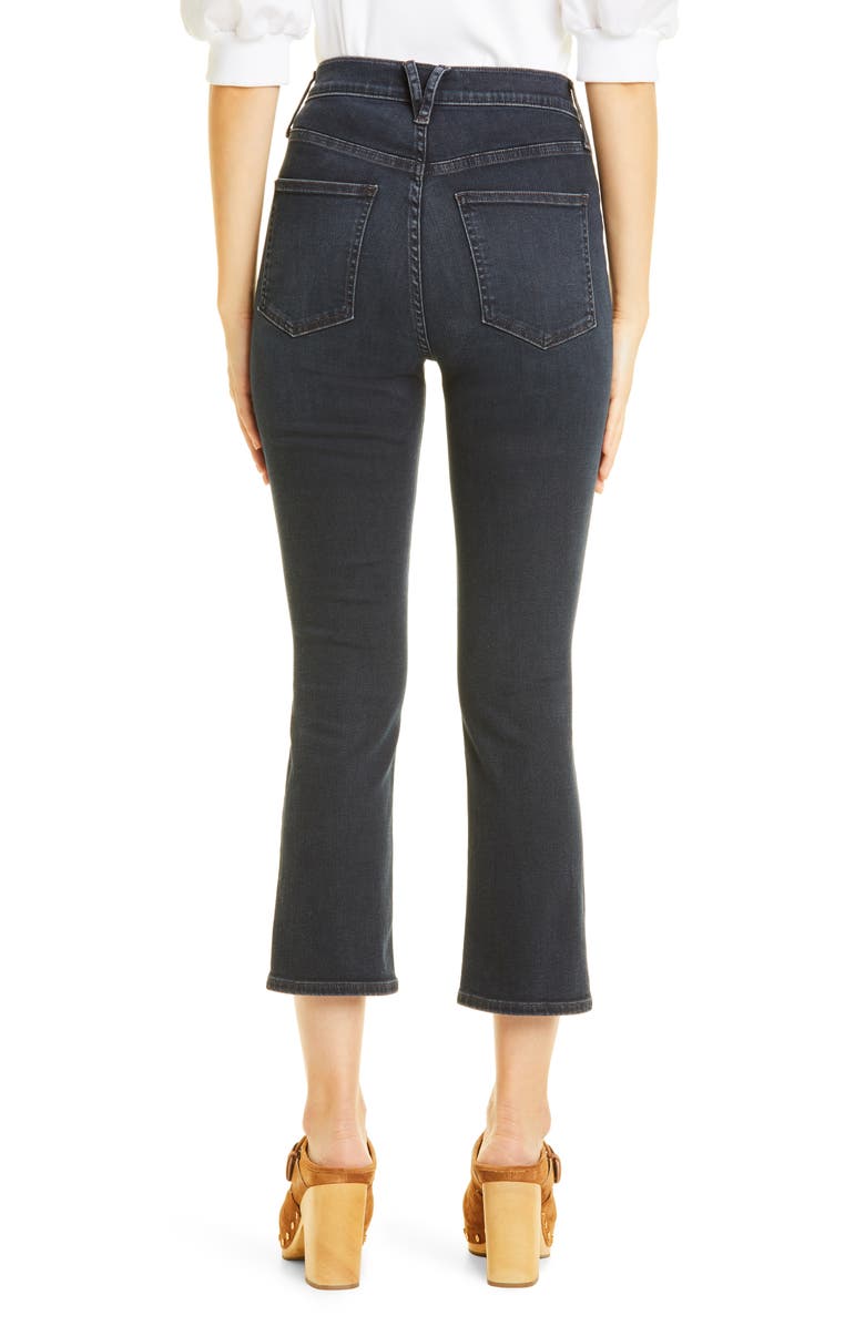 Veronica Beard Carly High Waist Kick Flare Jeans, Alternate, color, 