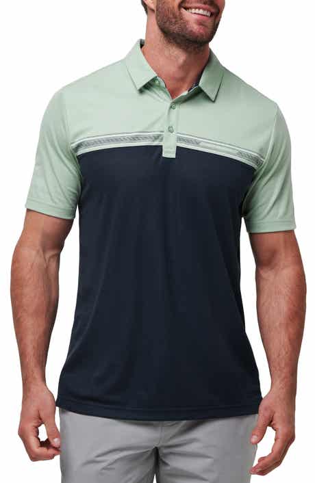 TravisMathew Rustic Route Colorblock Polo