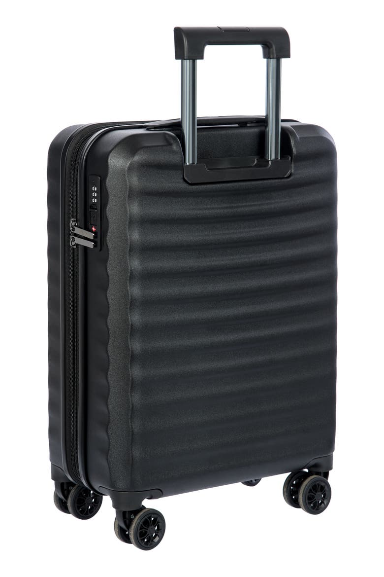 BY Bric's Nausicaa 21-Inch Expandable Spinner Suitcase, Alternate, color, BLACK
