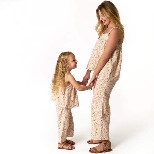 Modern Moments™ By Gerber Top And Cropped Pants Set In Beige Vine Floral