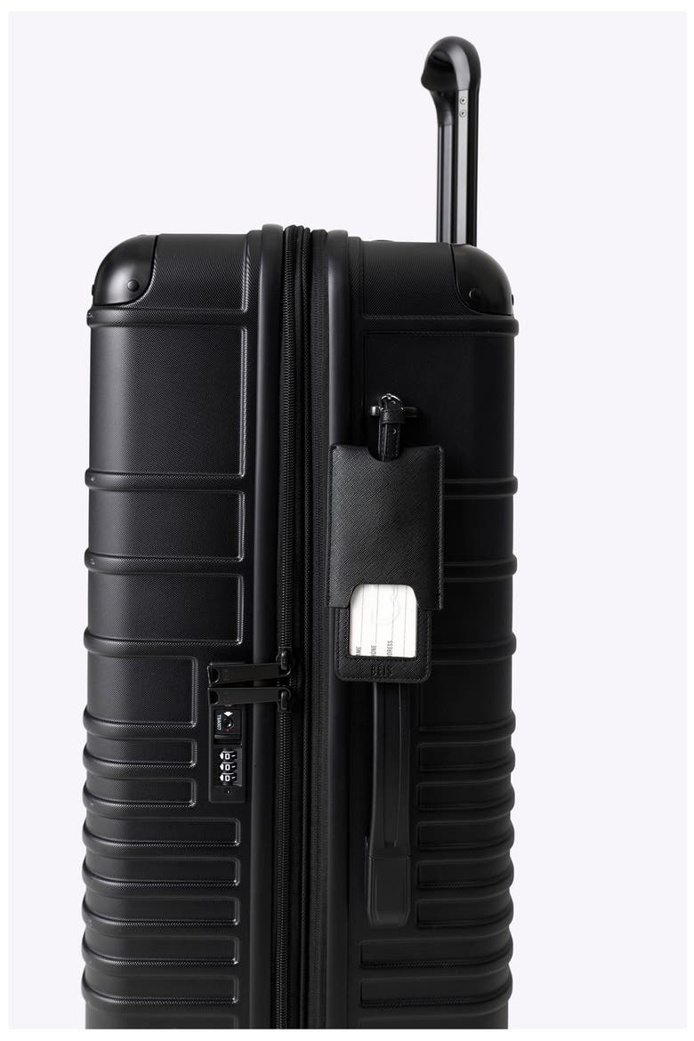 The Luggage Tag, Alternate, color, BLACK