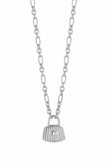 Padlock Pendant Necklace