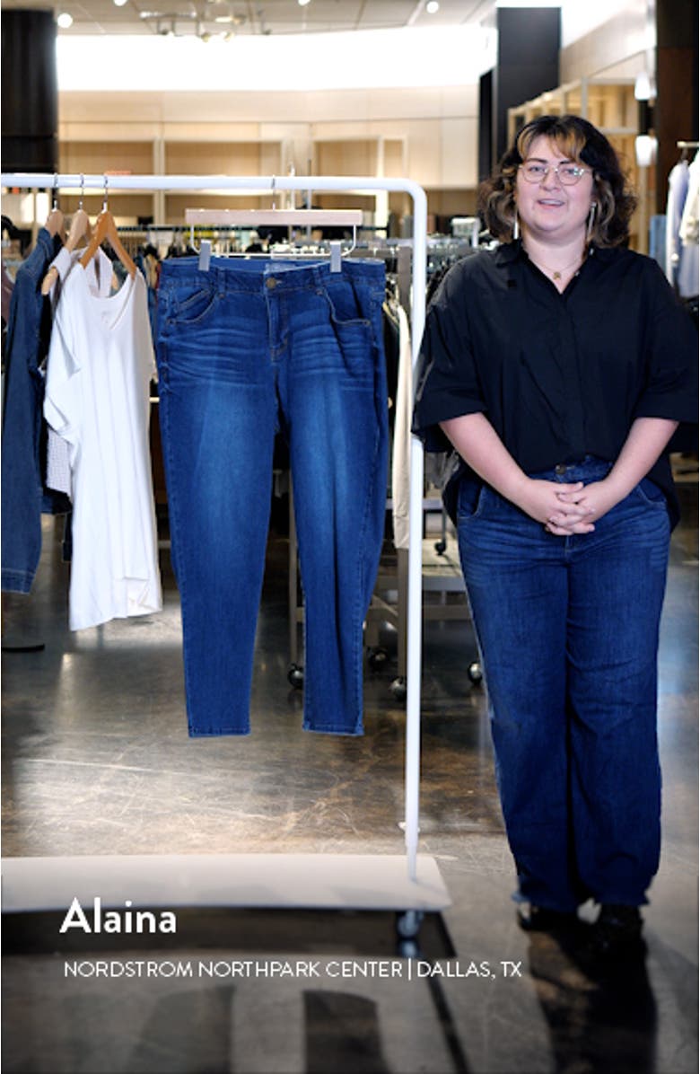 Sophie 'Ab'Solution Mid Rise Ankle Skinny Jeans, sales video thumbnail