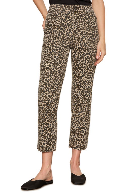Sanctuary Cadence '90s Raw Hem Crop Straight Leg Jeans In Neutral