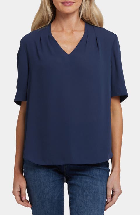 Charming V-Neck Top