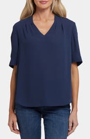 NYDJ Charming V-Neck Top