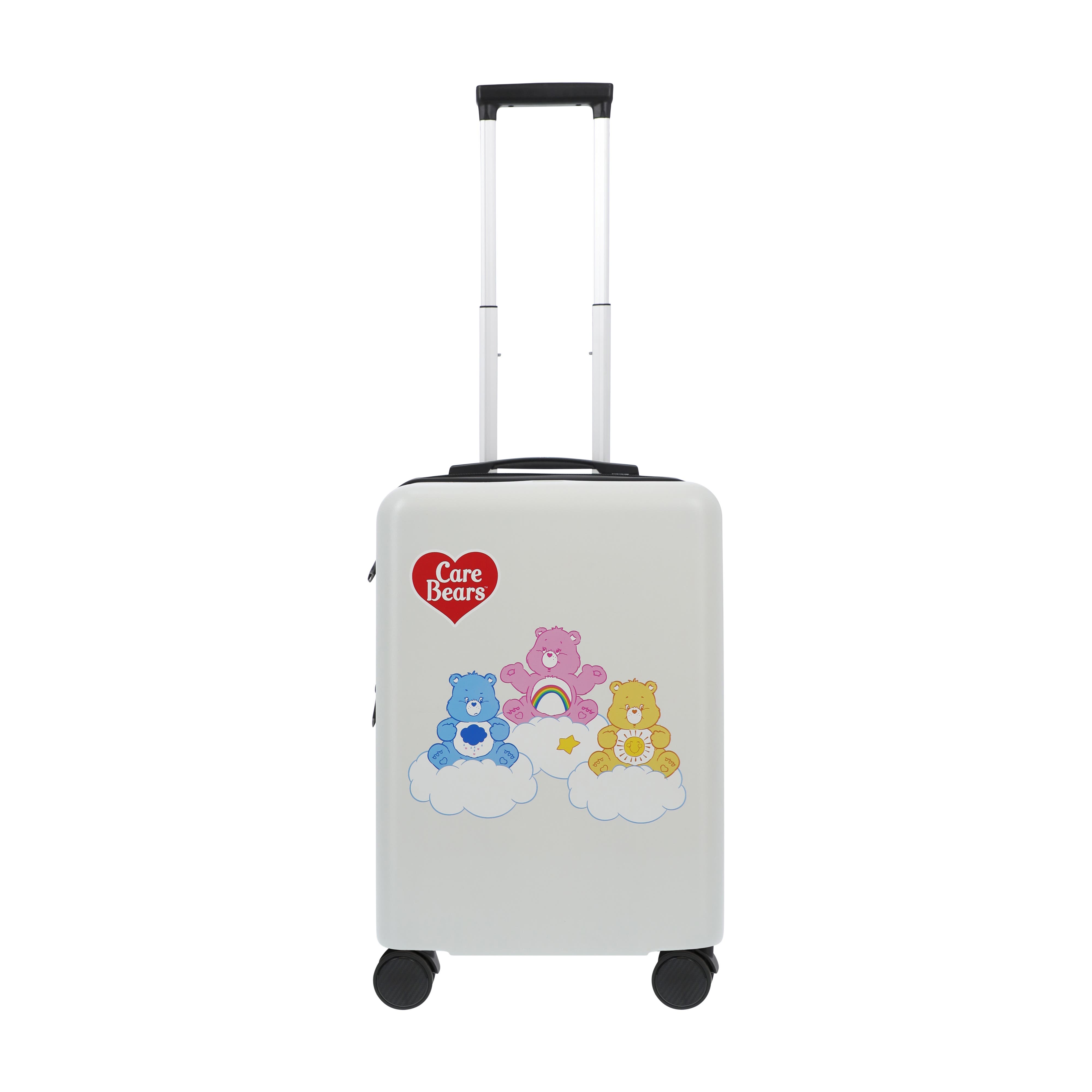 Ful CARE BEARS 22.5" CARRY-ON LUGGAGE, Alternate, color, White