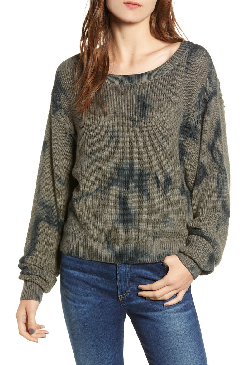 Hillside Cloud Sweater, Main, color, OLIVE