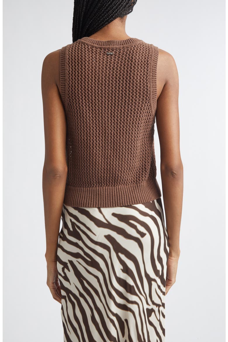 Izzy Knit Tank, Alternate, color, COCOA