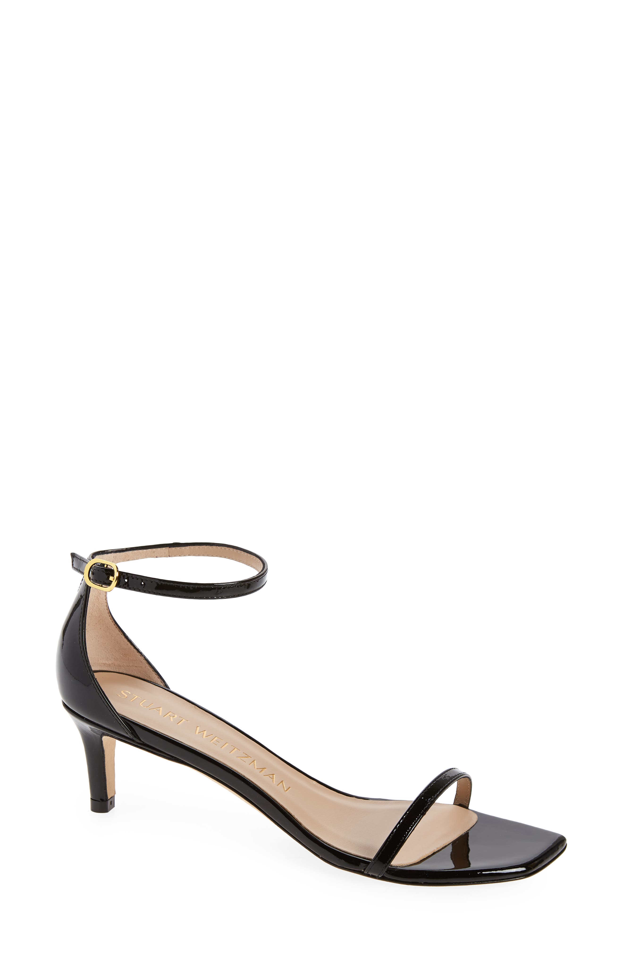 Stuart Weitzman Nudistcurve Ankle Strap Sandal, Main, color, 