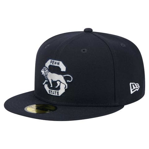 Men's New Era Navy Penn State Nittany Lions Vault 59FIFTY Fitted Hat