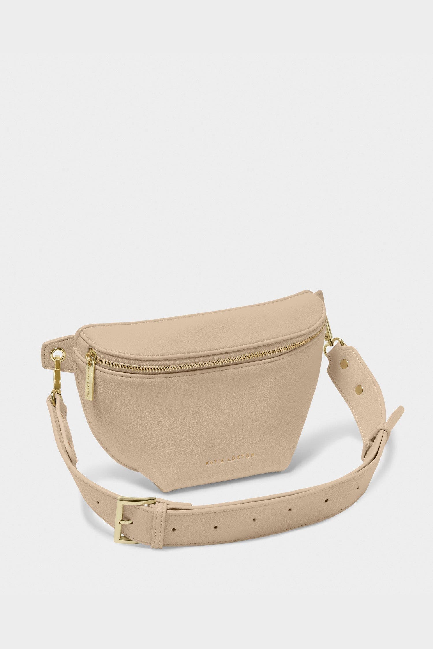 Katie Loxton Maya Belt Bag, Main, color, Light Taupe