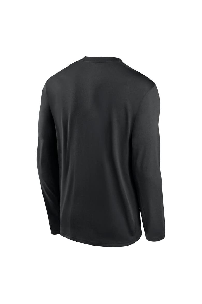 Men's Nike Black Georgia Bulldogs Primetime Alternate Logo Legend Performance Long Sleeve T-Shirt, Alternate, color, Black