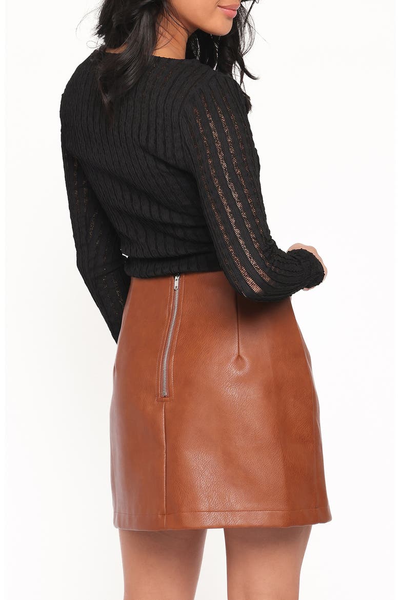 Bellatrix Knit Shirt, Alternate, color, BLACK