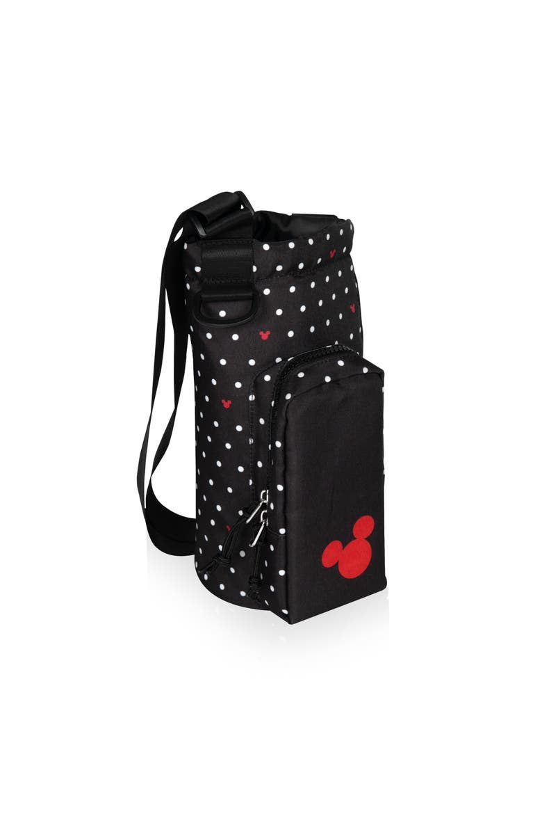 Mickey Mouse Eclipse Tumbler Tote, Main, color, Black with Polka Dots