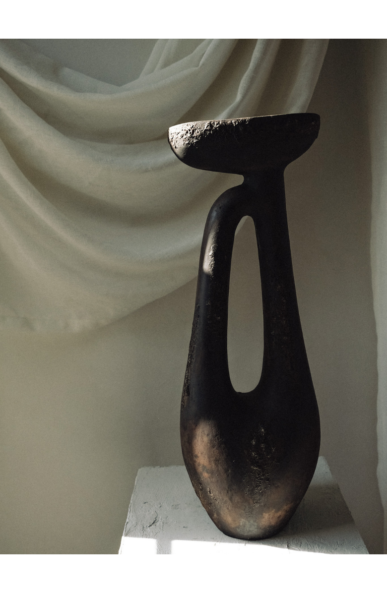 Twenty Third by Deanne Zela Vessel, Alternate, color, Black