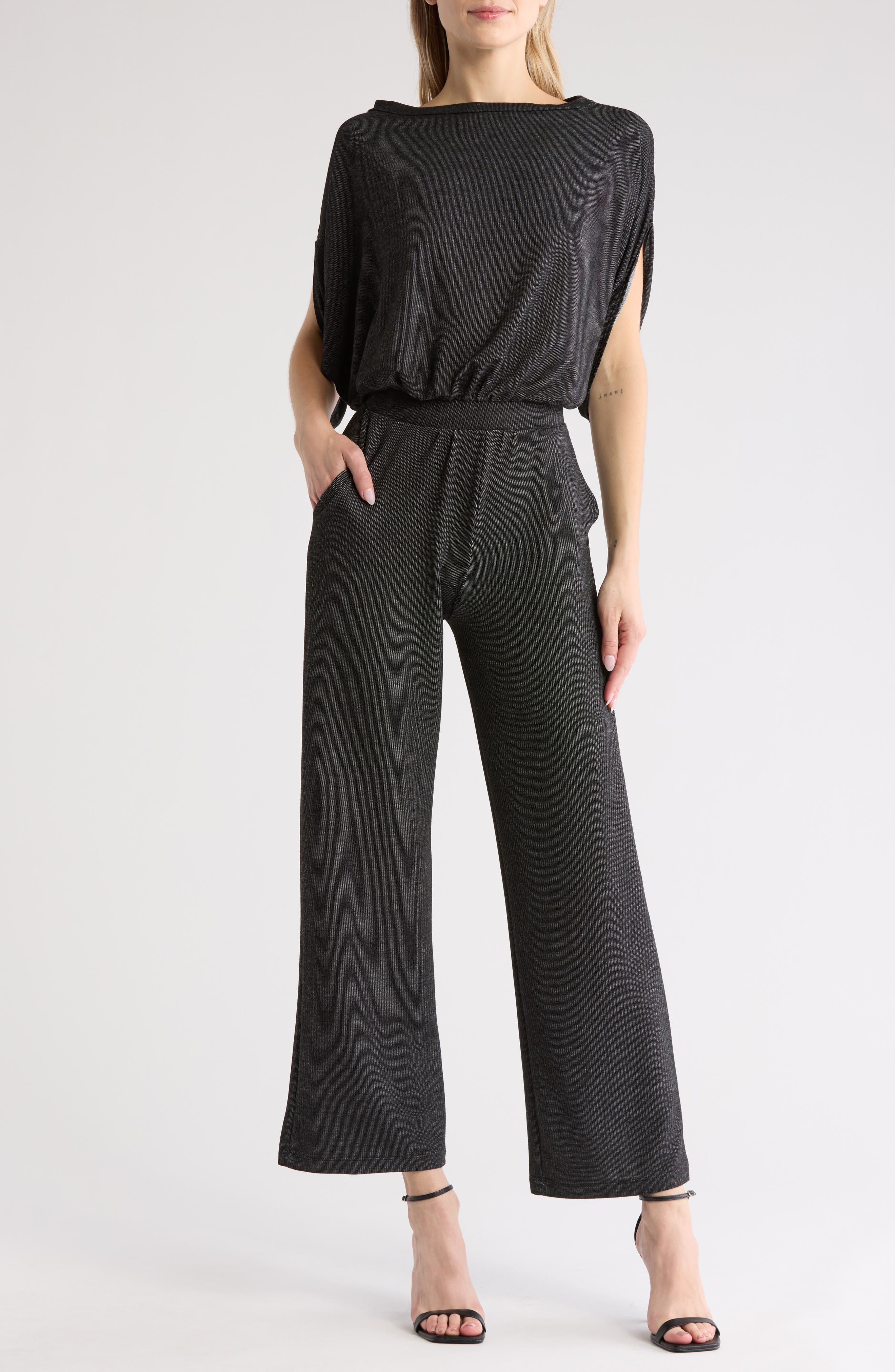 GO COUTURE Raglan Sleeve Jumpsuit
