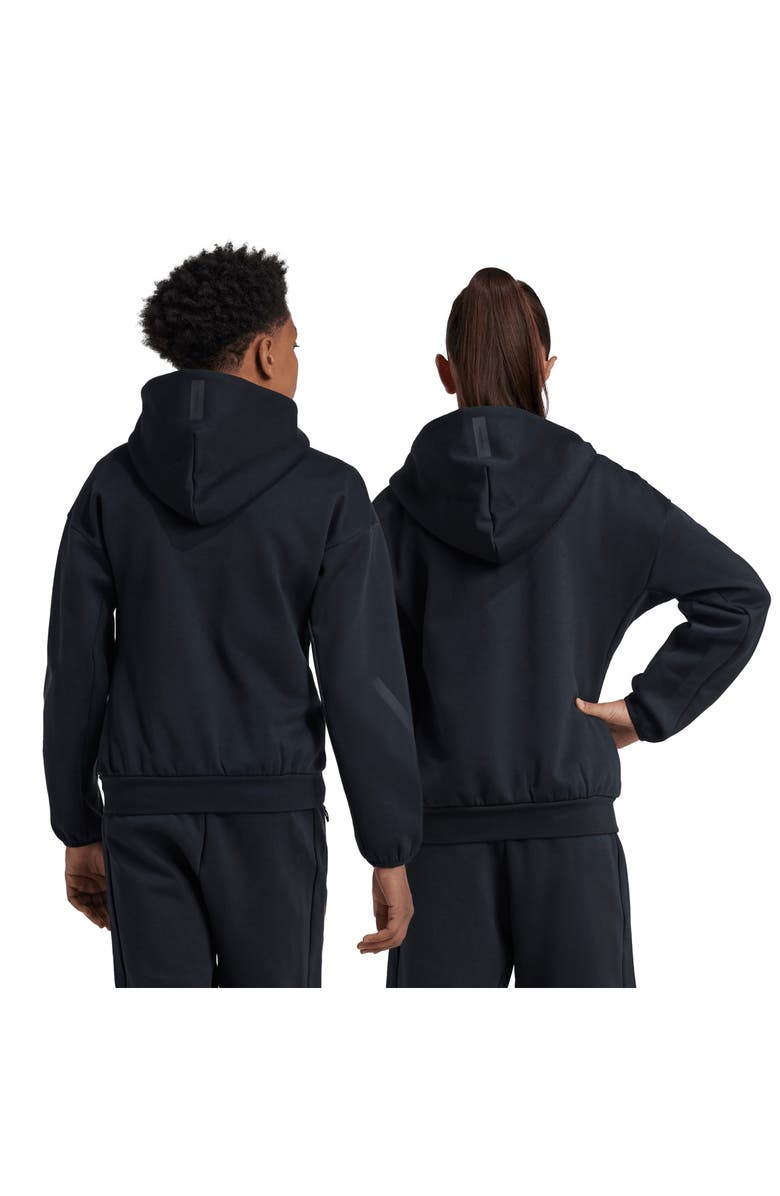 adidas Kids' Z.N.E. Hoodie, Alternate, color, Black/Blac