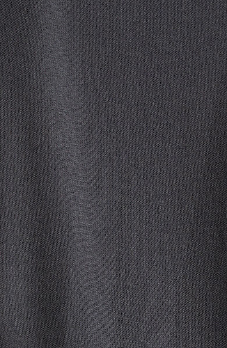 Cinq à Sept Padma Plunge Neck Dress, Alternate, color, Black