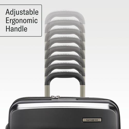 Samsonite Octiv Hardside Spinner Carry-on Luggage In Black