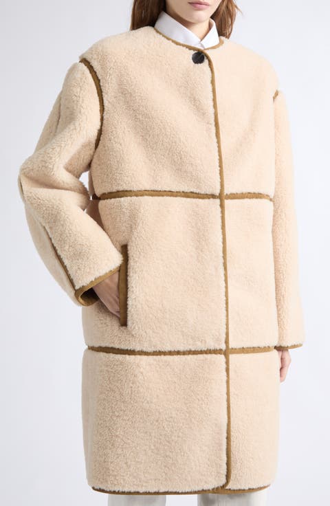 Marie Faux Shearling Coat