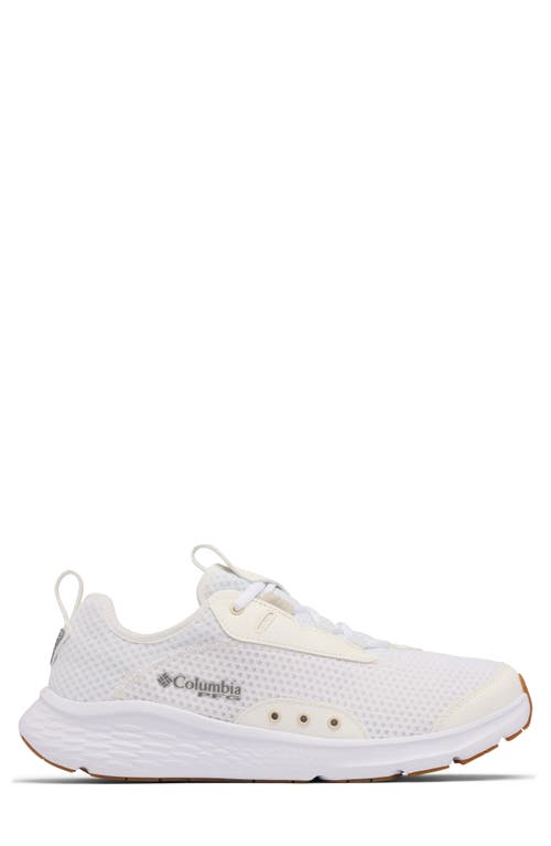 Columbia Pfg Castback™ Water Resistant Fishing Shoe In White/stone