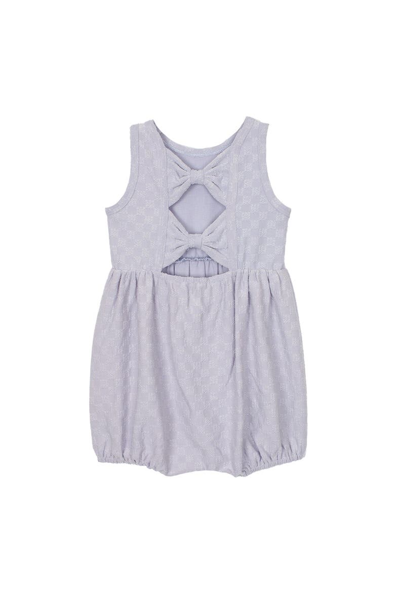 Mabel + Honey Malibu Baby Romper, Alternate, color, Purple