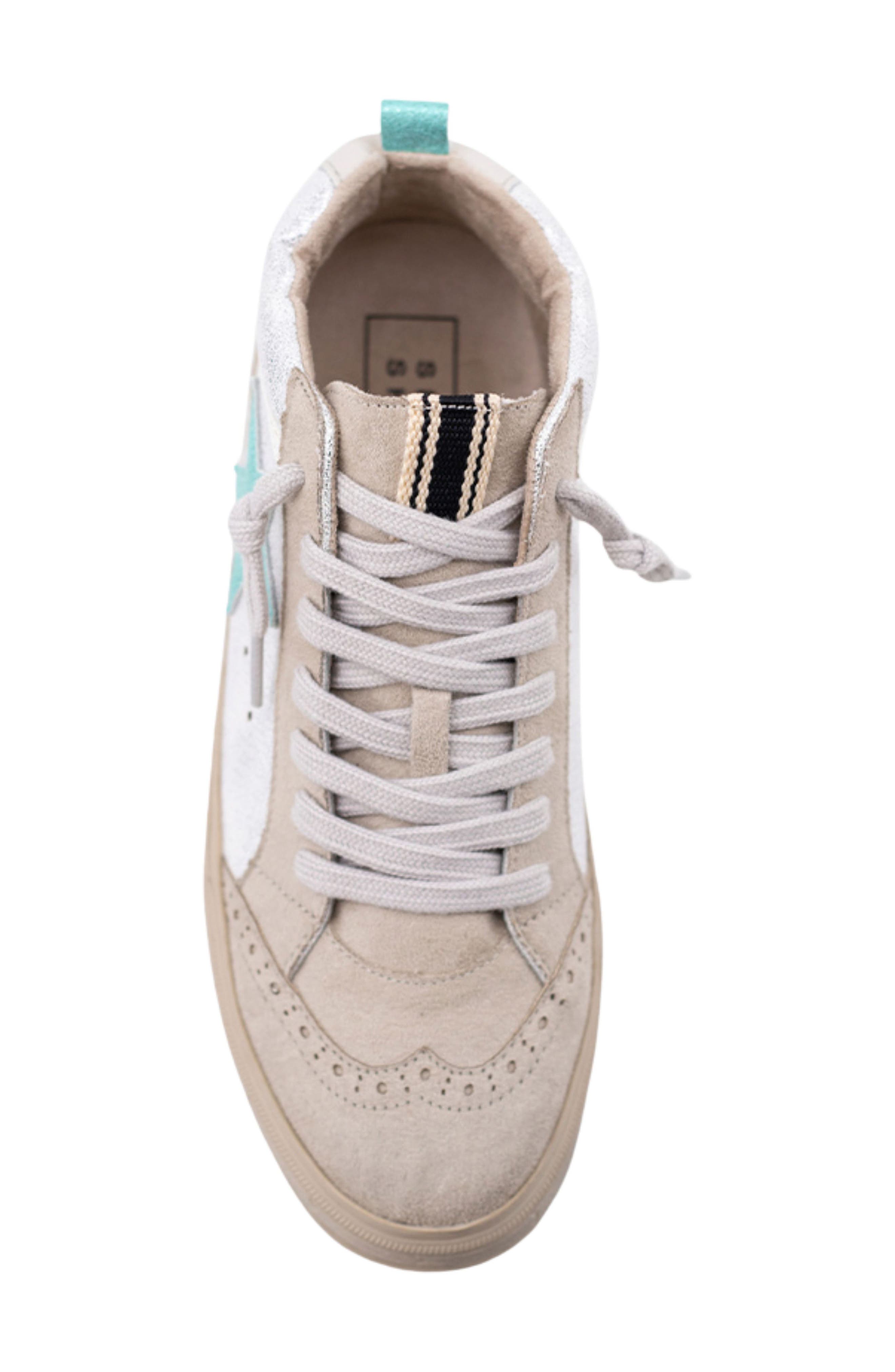 SHUSHOP Paulina Low Top Sneaker, Alternate, color, Silver Snake