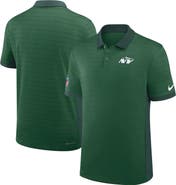 Nike Men's Nike Green New York Jets Sideline Victory Stripe Performance Polo