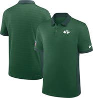 Nike Men's Nike Green New York Jets Sideline Victory Stripe Performance Polo