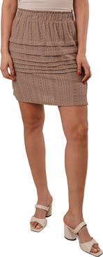 SUNNY LEIGH Eyelet Ruffle Skirt