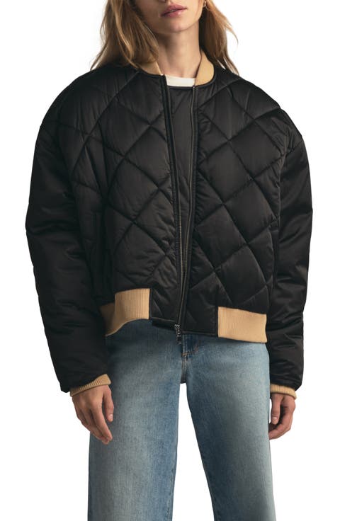 The Favorite Quilted Bomber Jacket