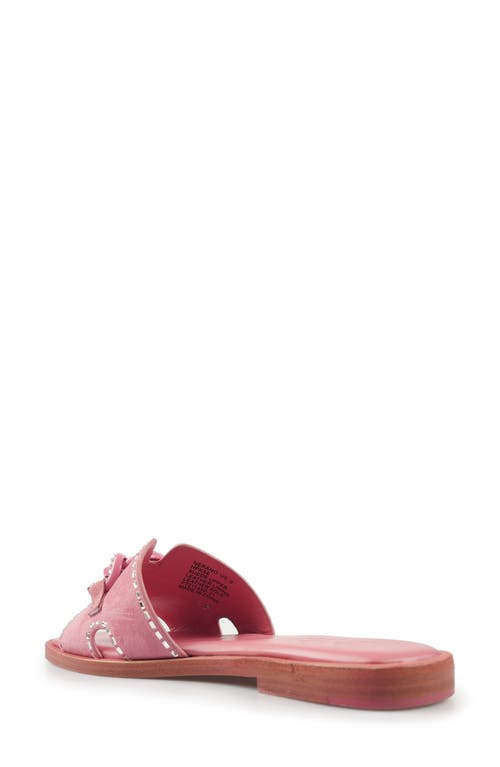 Zigi Nerano Slide Sandal In Pink