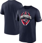 Nike Men's Nike Navy New England Patriots Legend Icon Performance T-Shirt