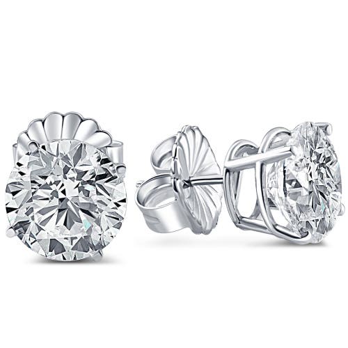 Bliss Diamond 12ct Certified Lab Grown Diamond Studs In 14k White Gold