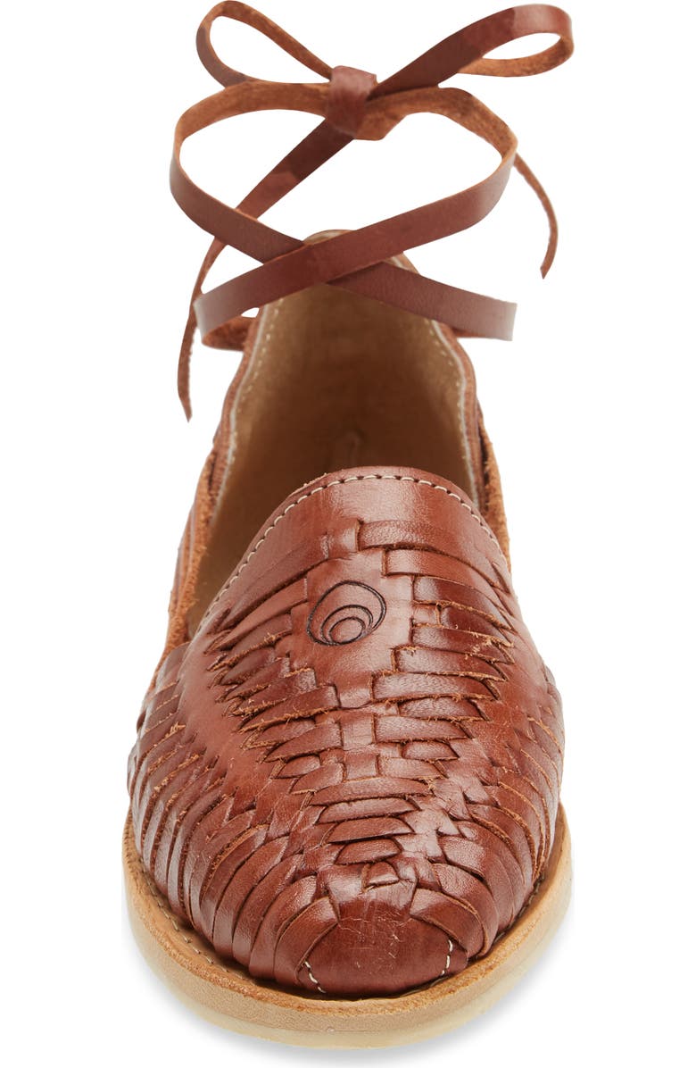 Brother Vellies Ankle Wrap Huarache, Alternate, color,