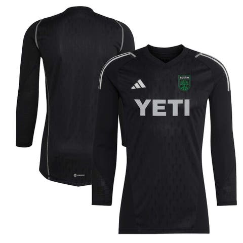 Men's adidas Black Austin FC 2023 Goalkeeper Long Sleeve Replica Jersey