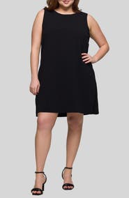 24seven Comfort Apparel Sleeveless Shift Dress