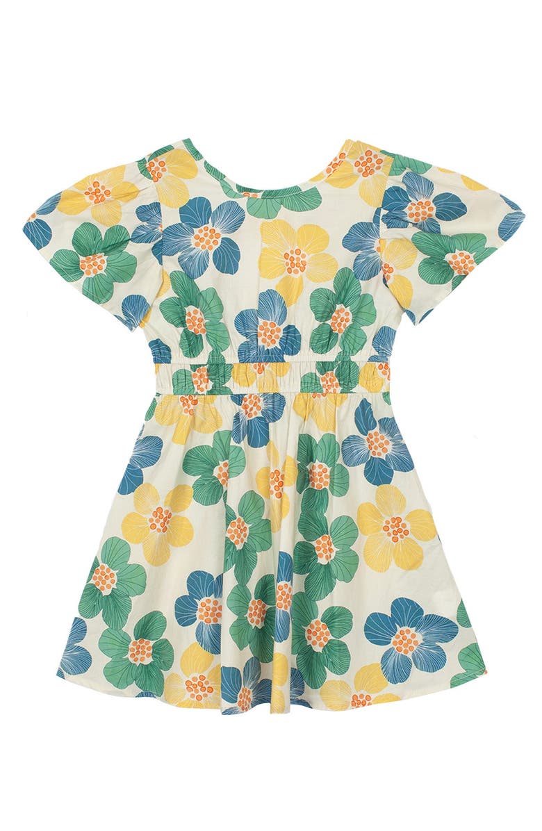 Mabel + Honey Hai Hai Petals Dress, Main, color, Multi