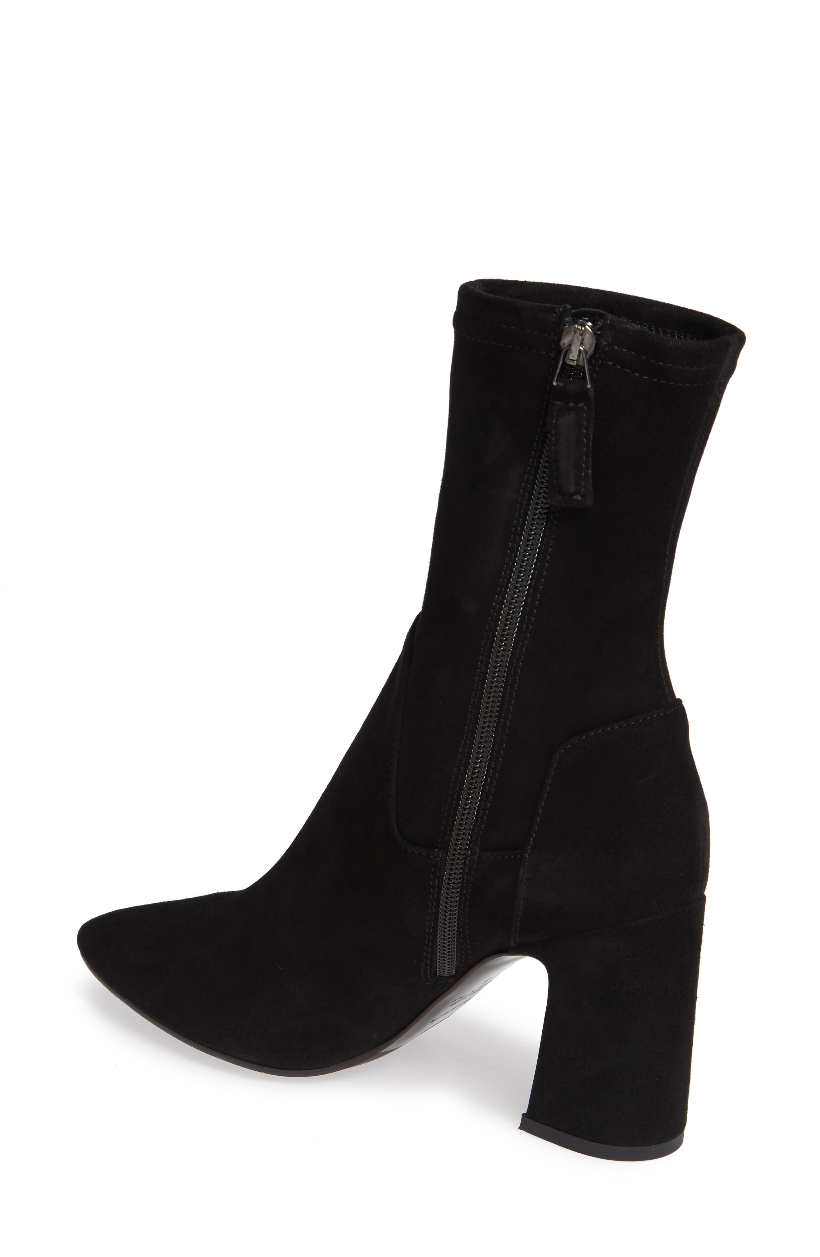 Aquatalia Nastasia Stretch Suede Boot, Alternate, color, 