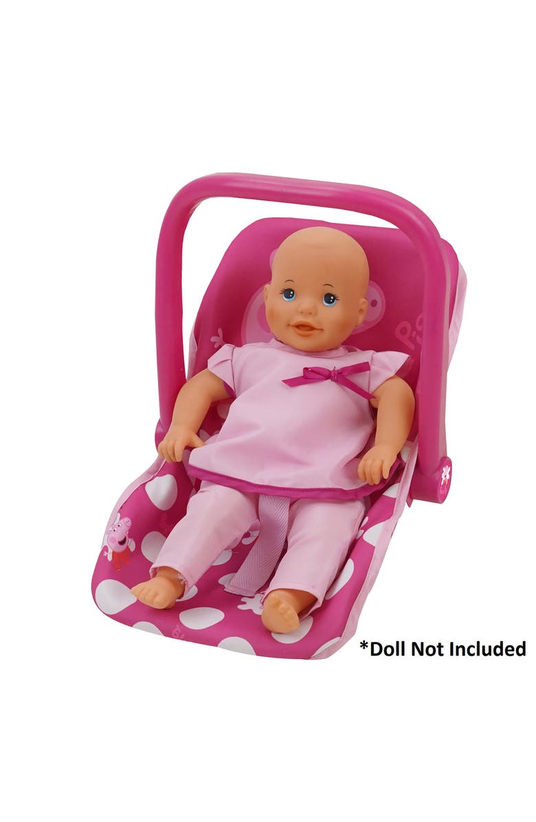 Peppa Pig Baby Doll Car Seat Dolls Up To 18", Alternate, color, 